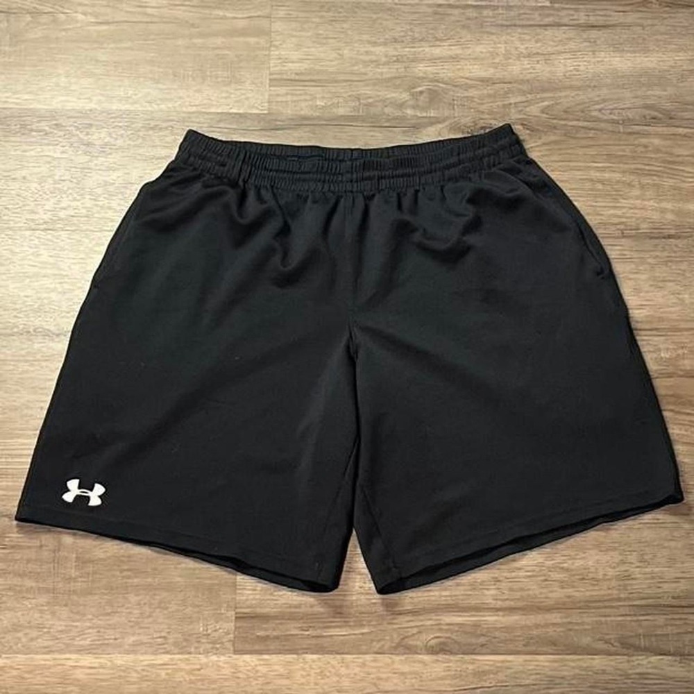 Under Armour Black Retro Sportswear‎ Essential Running Shorts size medium